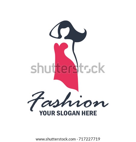 Fashion Beauty Logo Emblem Vector Illustration Stock Vector 717227719 ...