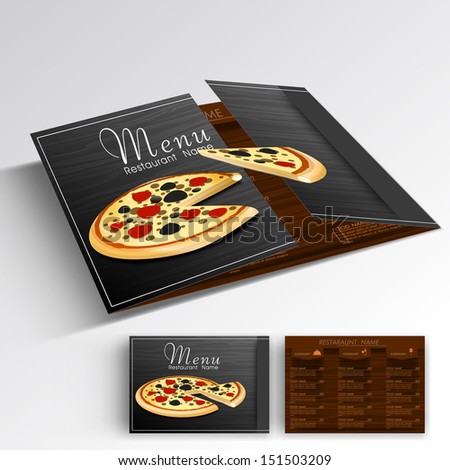 menu card designs for restaurants