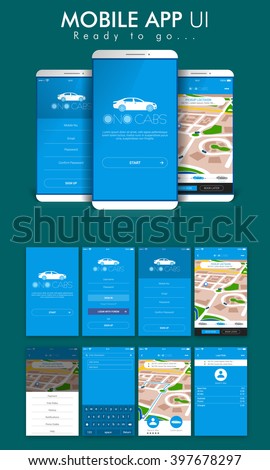 Mobile app form ui design