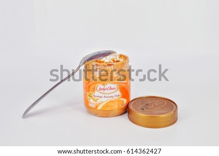 PUCHONG, MALAYSIA - 3, APRIL 2017 : Lady's Choice peanut butter. Lady's Choice is a product by Unilever, a British-Dutch company and the world's largest producer of food spread.