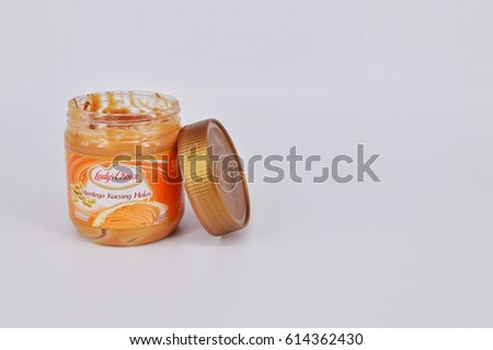 PUCHONG, MALAYSIA - 3, APRIL 2017 : Lady's Choice peanut butter. Lady's Choice is a product by Unilever, a British-Dutch company and the world's largest producer of food spread.
