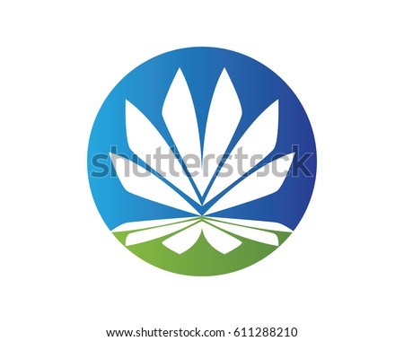 Lotus Flower Stock Vector 110634185 - Shutterstock