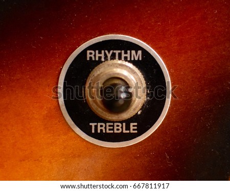 Rhythm treble switch