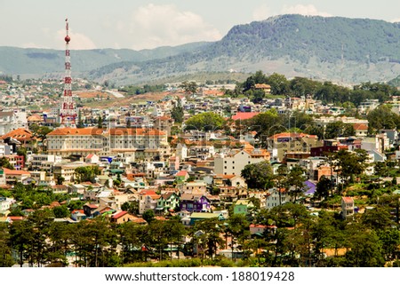 Dalat city, Vietnam
