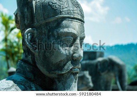 Statue in Hue, Vietnam