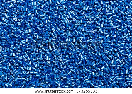 blue plastic resin ( Masterbatch ) background