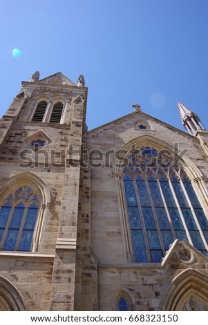 Pittsburgh Pa June 32017saint Peter Catholic Stock Photo ...