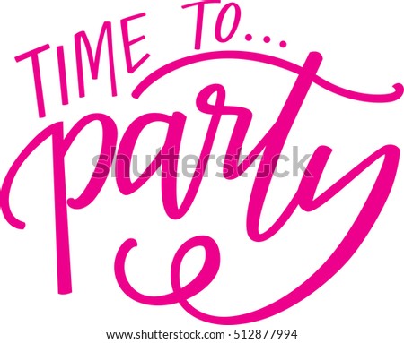 Image result for pink time to party images