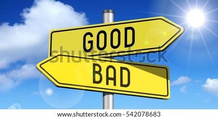 Good Bad Stock Images, Royalty-Free Images & Vectors | Shutterstock