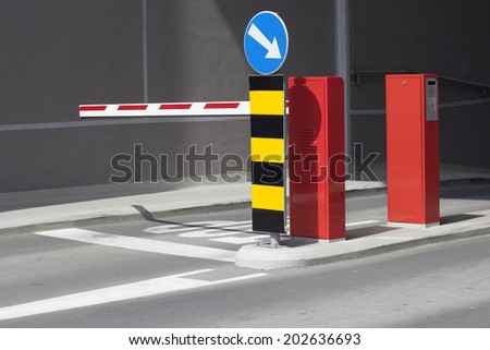 Parking Barrier Gate Stock Images, Royalty-Free Images & Vectors ...