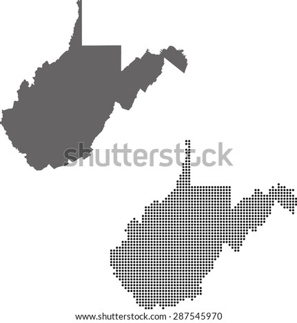 map of west virginia