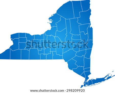 New York State Outline Stock Images, Royalty-Free Images & Vectors