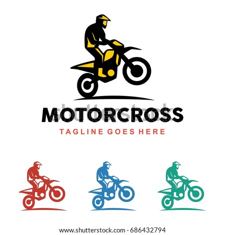 Motocross Logo Stock Images, Royalty-Free Images & Vectors | Shutterstock