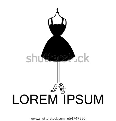 Ball Gown Short Mannequin Hand Drawing Stock Vector 437153563 ...