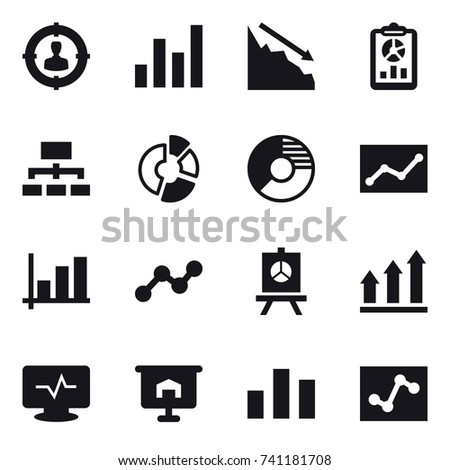 Stock Market Trading Icons Set Vector Stock Vector 607482041 - Shutterstock