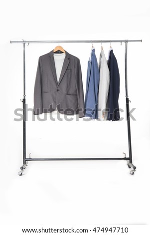 hanging suit