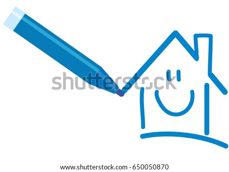 House Drawing Stock Images, Royalty-Free Images & Vectors | Shutterstock