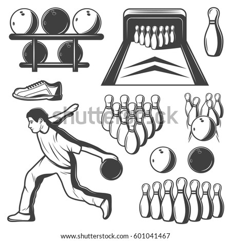 vintage bowling stock images royaltyfree images