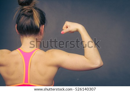 Phrase, Young girls showing muscles Young girls showing muscles