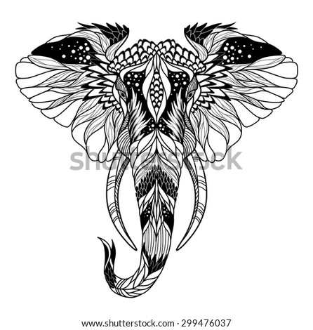 elephant face elephant face