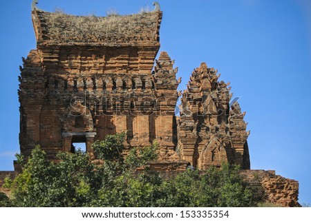 Poklongarai champa tower / Located in Phan Rang city, 98 km to the south of Nha Trang city