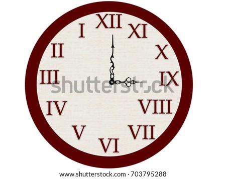 Backwards Clock