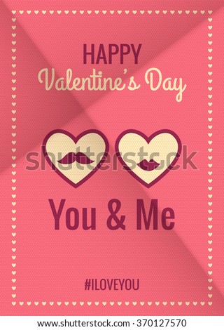 valentines day card design