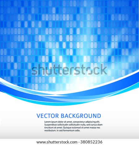 abstract background advertising brochure design elements stock photo elegant flyer blue