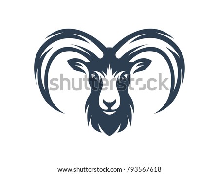 Goat-head-logo Stock Images, Royalty-Free Images & Vectors | Shutterstock