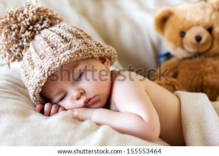 Baby boy, sleeping
