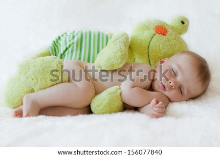 Baby boy, sleeping