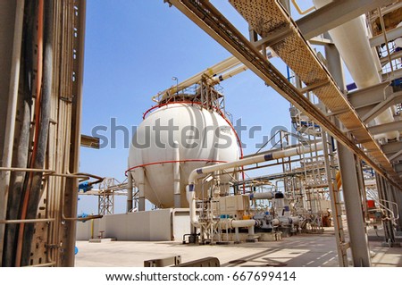 refinery installation