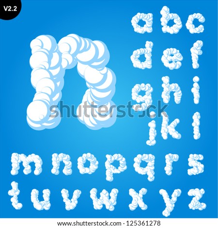 Cloud Letters Stock Images, Royalty-Free Images & Vectors | Shutterstock