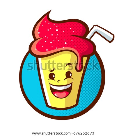 Milkshake Cartoon Stock Images, Royalty-Free Images & Vectors