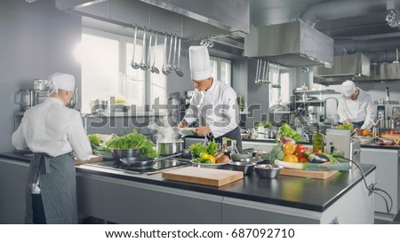 Restaurant Kitchen Chefs chef kitchen stock images, royalty-free images & vectors Restaurant Kitchen Chefs chef kitchen stock images, royalty-free images & vectors