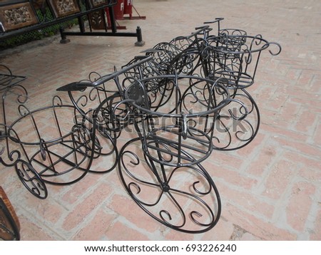 Handicraft Metal Made Cycles At Delhi Haat Handicraft Metal Made Cycles At Delhi Haat