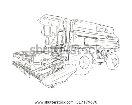 Combine Harvester Stock Images, Royalty-Free Images & Vectors ...