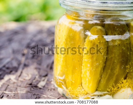 pickled cucumber