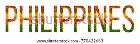 Philippines Word Stock Images, Royalty-Free Images 