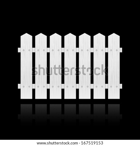Picket Fence Vector Picket Fence Vector