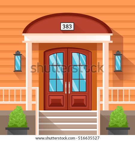 house with porch clipart - photo #20