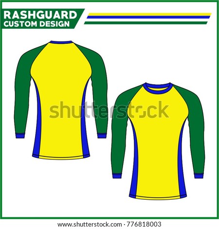 Download Rash Guards Template Stock Images, Royalty-Free Images & Vectors | Shutterstock