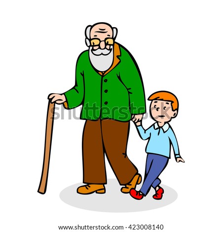 Grandfather Cartoon Stock Images, Royalty-Free Images & Vectors ...