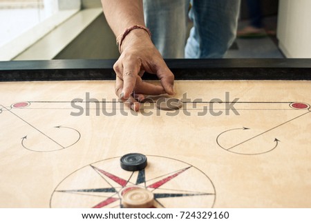 Carrom Board Game Stock Photo 724329160 Carrom Board Game Stock Photo 724329160