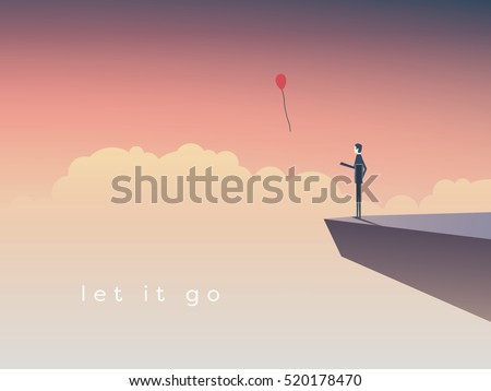 Image result for let go balloon stock photo