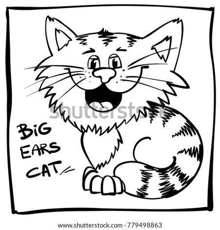 little funny childish cat with big head vector small happy outline animal print for - Small Animal Pictures To Print little funny childish cat with big head vector small happy outline animal print for - Small Animal Pictures To Print