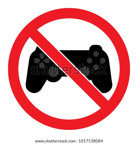 No Games Allowed Stock Images, Royalty-Free Images & Vectors | Shutterstock