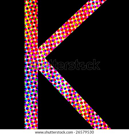 Letter K Alphabet Symbol Design Stock Illustration 26579530 - Shutterstock