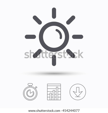 Sunny Weather Symbol Sunny Weather Symbol