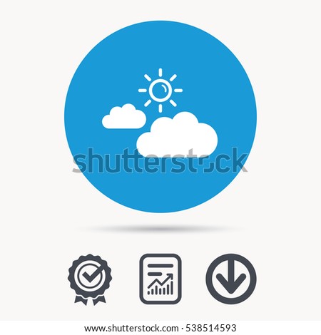 Sunny Weather Symbol Sunny Weather Symbol